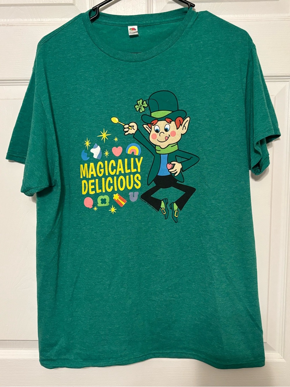 Lucky Charms 'Magically Delicious' Leprechaun Graphic Tee